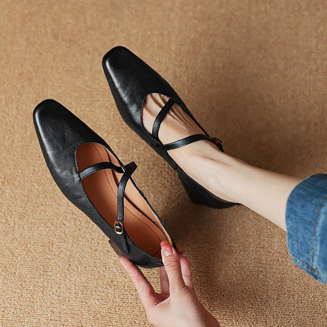 Rosa's Marvelle Leather Mary Janes