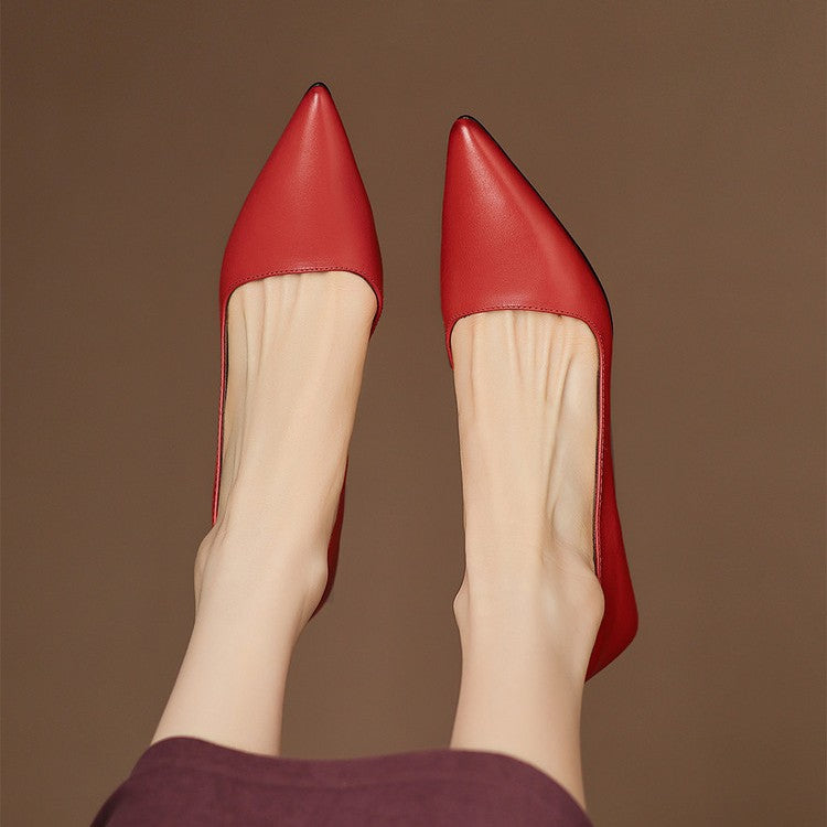 Rosa's Ceyra Leather Heels