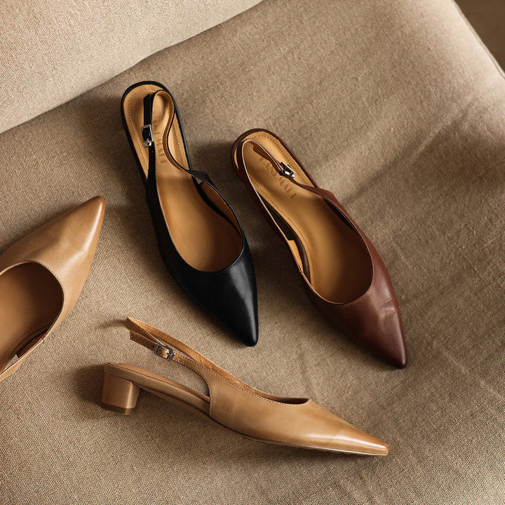 Rosa's Margherita Leather Shoes