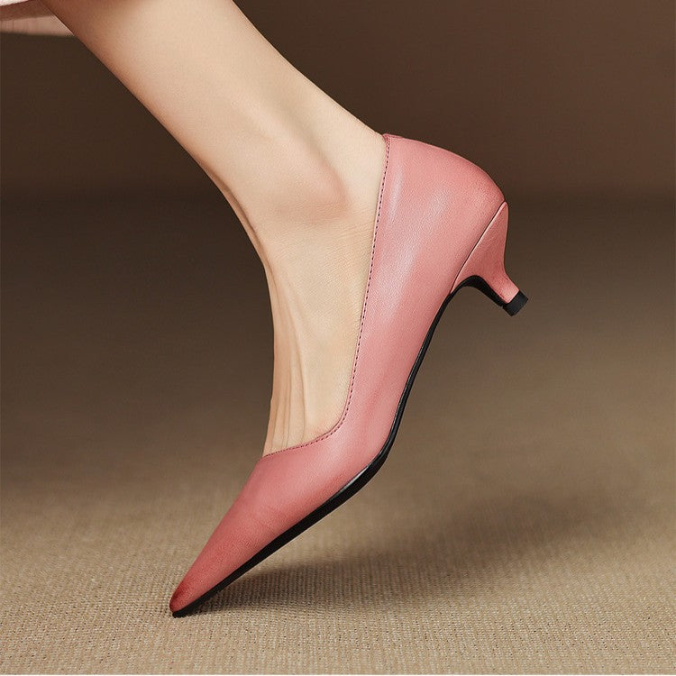 Rosa's Ceyra Leather Heels