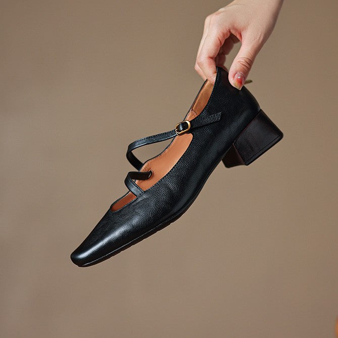 Rosa's Marvelle Leather Mary Janes