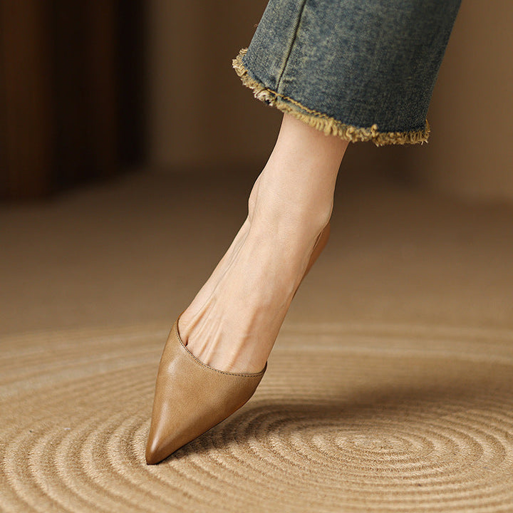 Rosa's Ceyra Classic Leather Heels