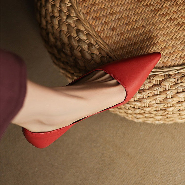 Rosa's Ceyra Leather Heels