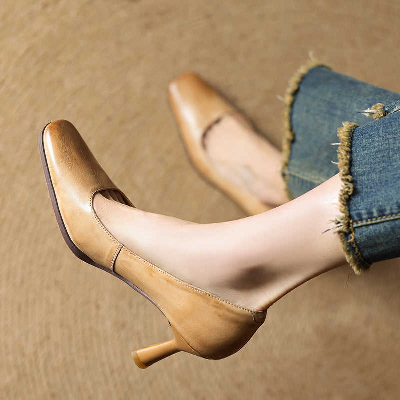 Rosa's Elenya Leather Flats