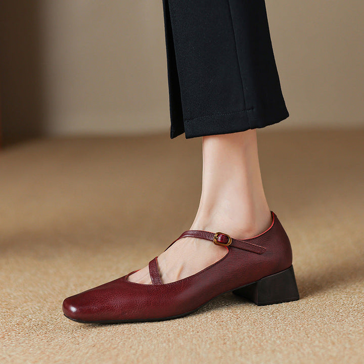 Rosa's Marvelle Leather Mary Janes