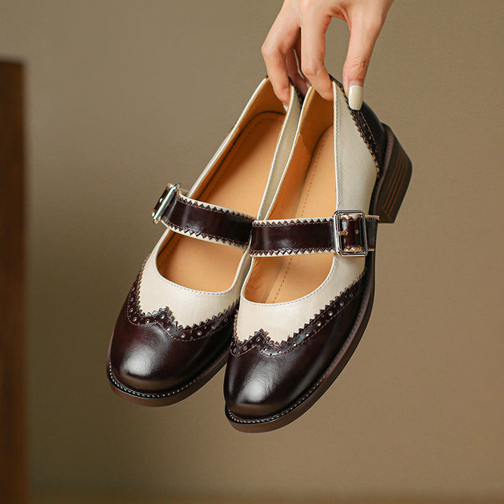 Rosa's Morren Leather Mary Janes