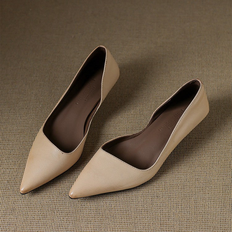 Rosa's Ceyra Leather Heels