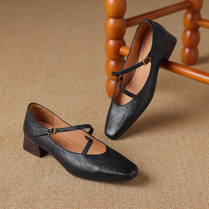 Rosa's Marvelle Leather Mary Janes