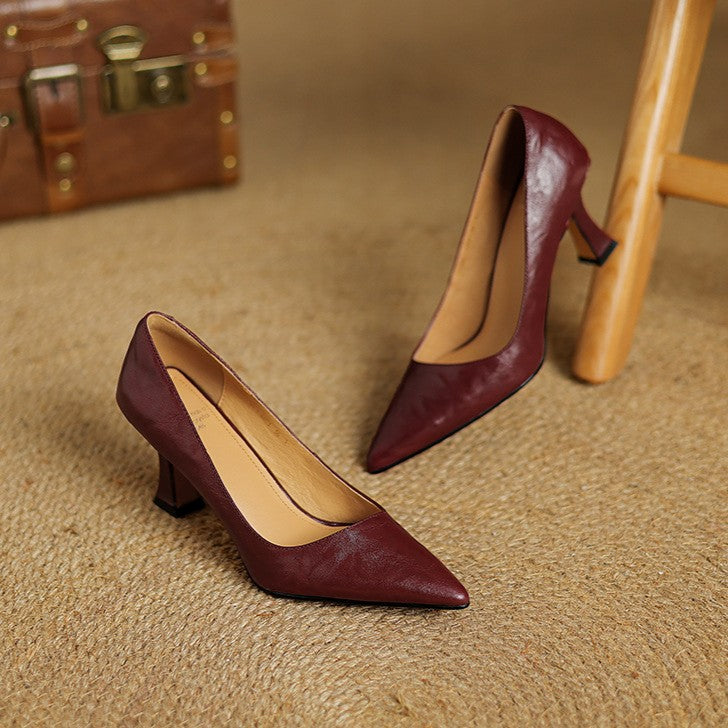 Rosa's Mirelle Leather Pumps