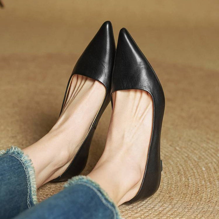 Rosa's Serane Leather Heels