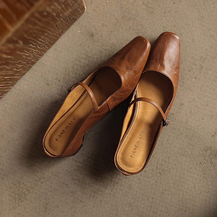 Rosa's Serafina Leather Mary Janes