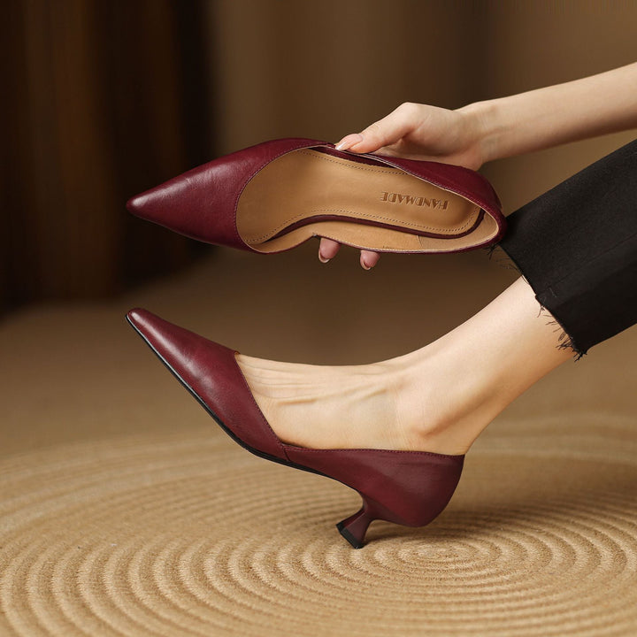 Rosa's Ceyra Classic Leather Heels