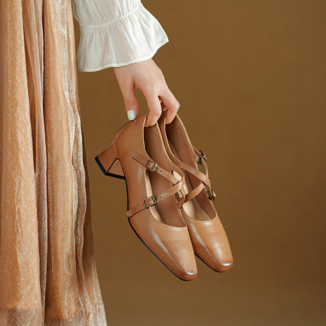 Rosa's Amara Leather Shoes