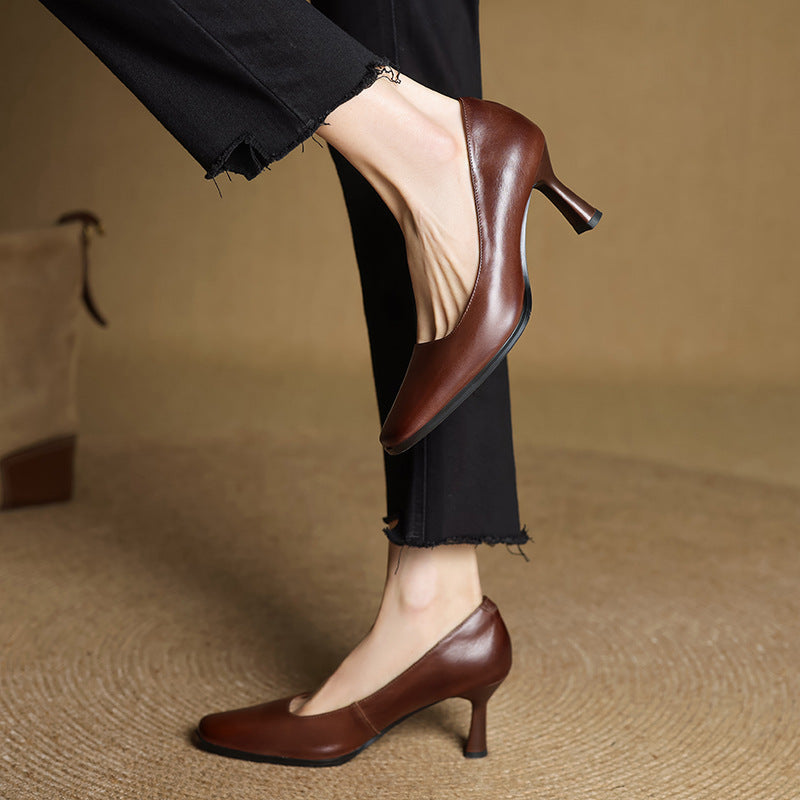 Rosa's Elenya Leather Flats