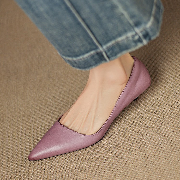 Rosa's Ceyra Leather Heels