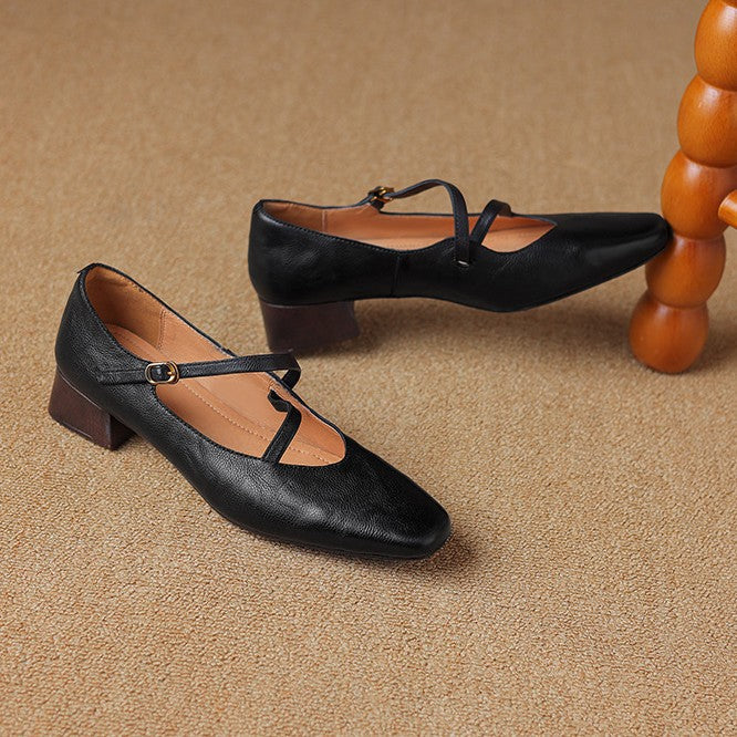 Rosa's Marvelle Leather Mary Janes
