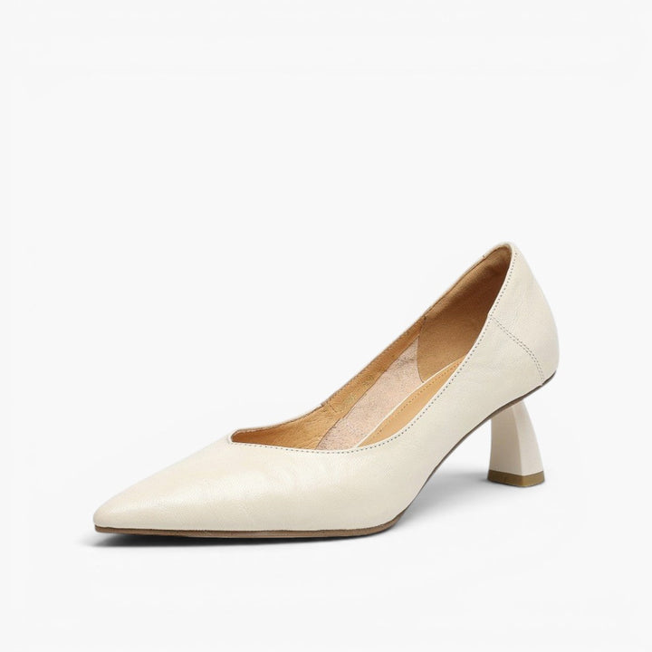 Rosa's Riva Sculpted Leather Pumps