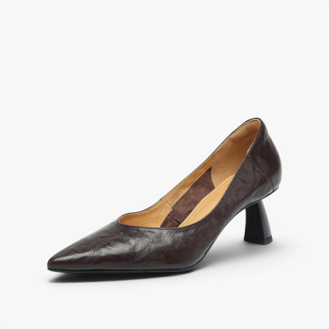 Rosa's Riva Sculpted Leather Pumps
