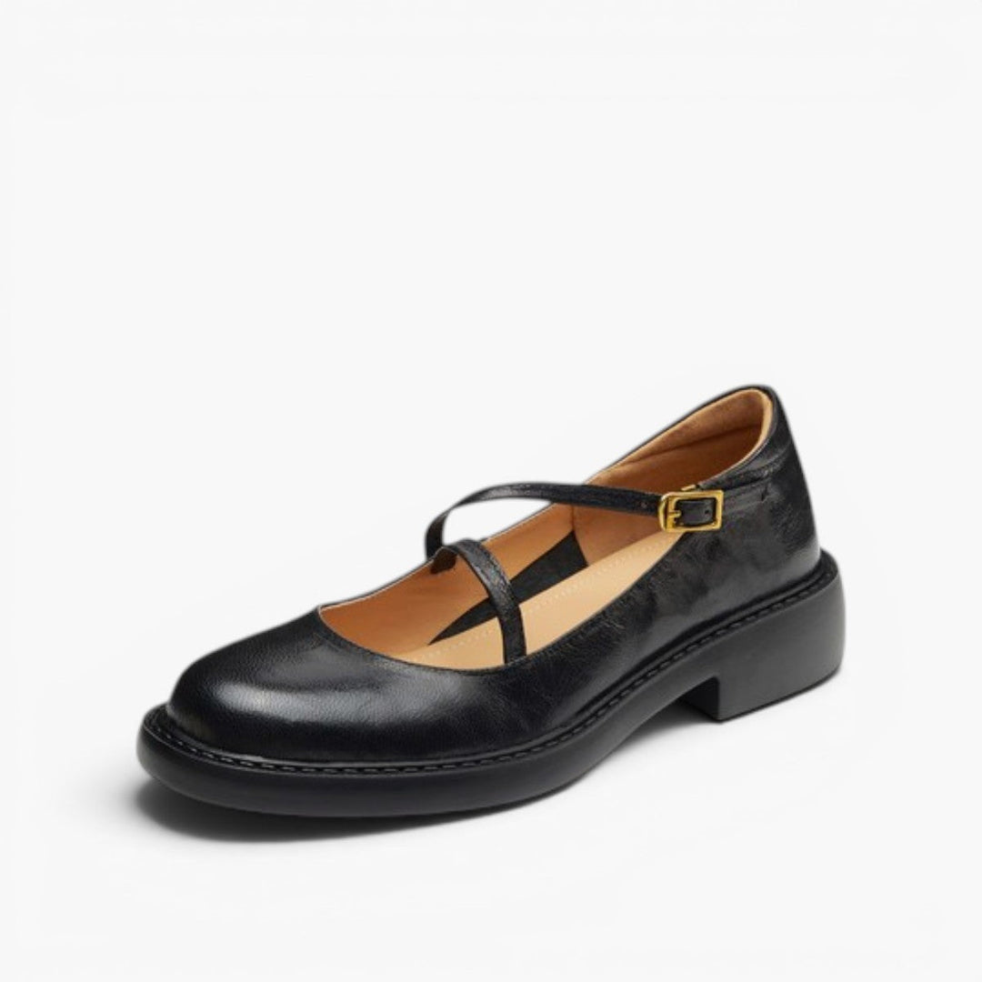 Rosa's Ruelle Leather Mary Janes