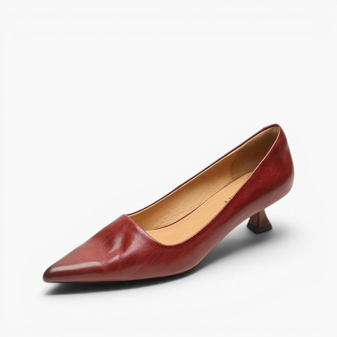 Rosa's Serane Leather Heels