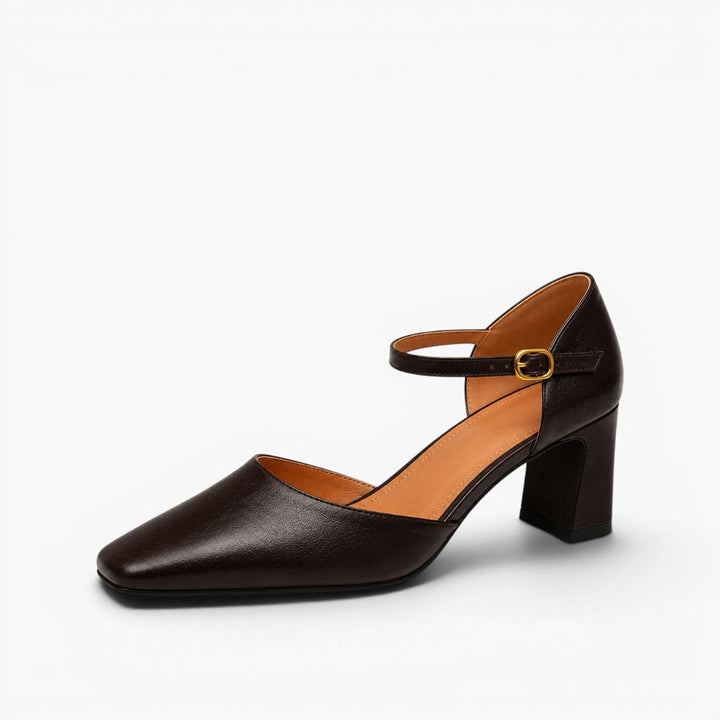 Rosa's Virelle d'Orsay Leather Heels