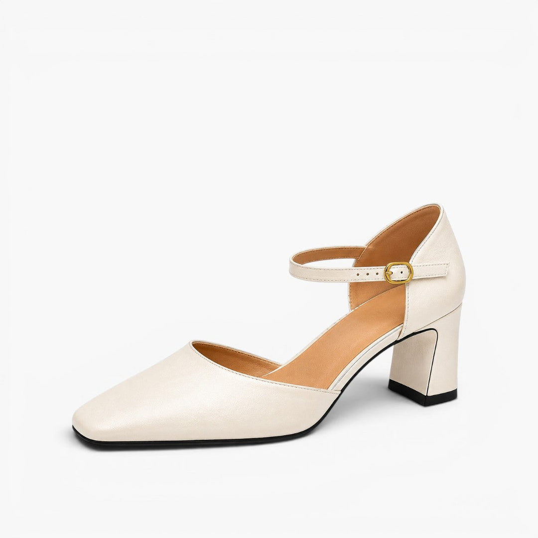 Rosa's Virelle d'Orsay Leather Heels