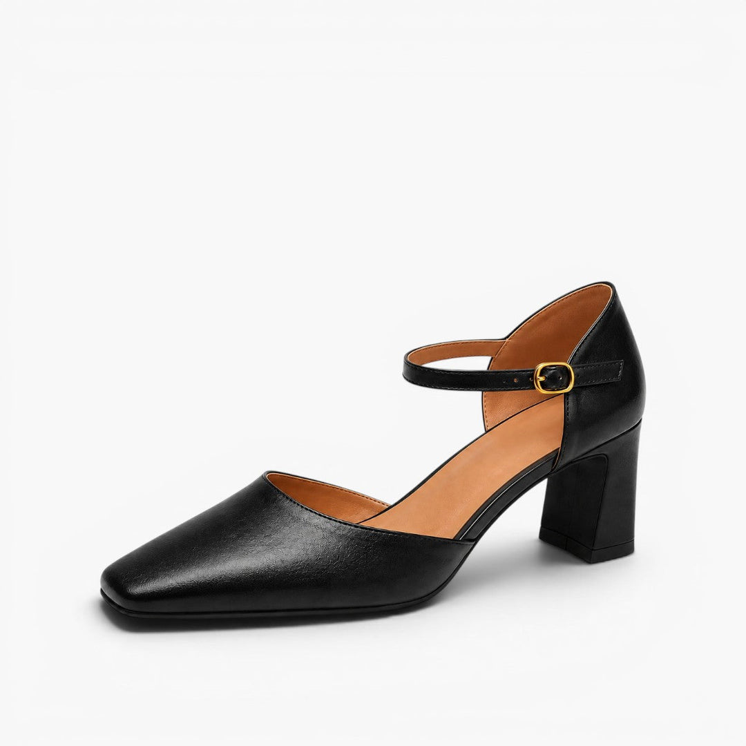 Rosa's Virelle d'Orsay Leather Heels