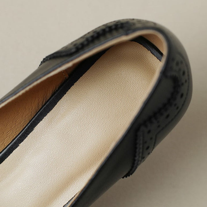 Rosa's Celora Ribbon Leather Pumps